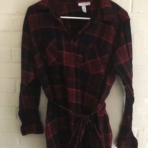 Liz Lange Maternity Flannel Size 2X